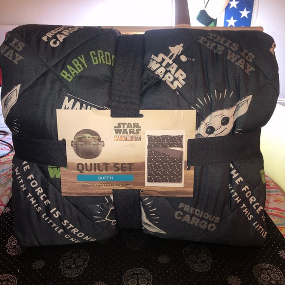 Star Wars Bedding Disney Star Wars Baby Yoda The Mandalorian Queen